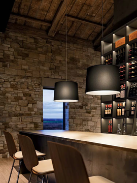 GRACE - Fabric pendant lamp by Quadrifoglio Group - view 3